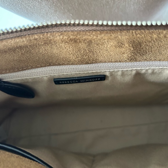 Rebecca Minkoff Darren Large Suede Crossbody/or Shoulder Bag - Picture 6 of 7